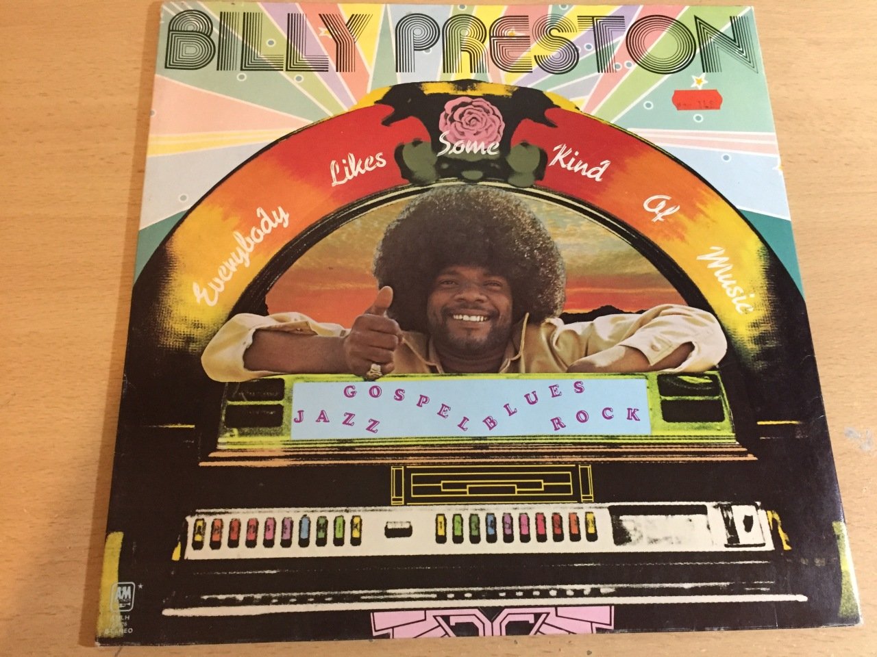 Billy Preston ‎– Everybody Likes Some Kind Of Music