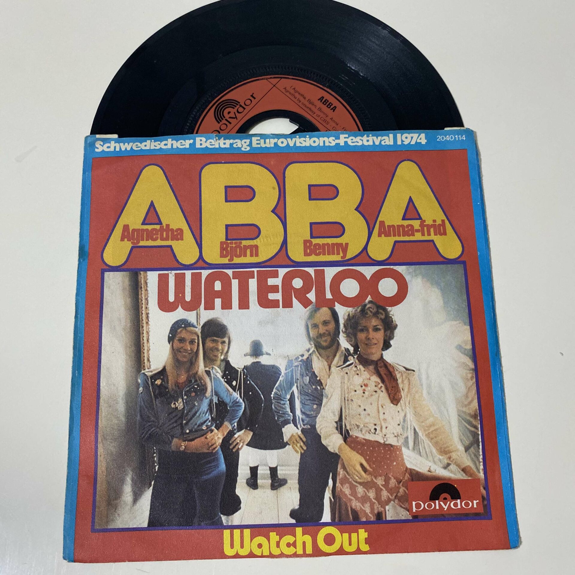 ABBA, Agnetha Björn Benny Anna-Frid – Waterloo