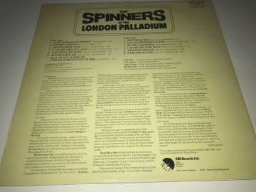 The Spinners ‎– The Spinners At The London Palladium