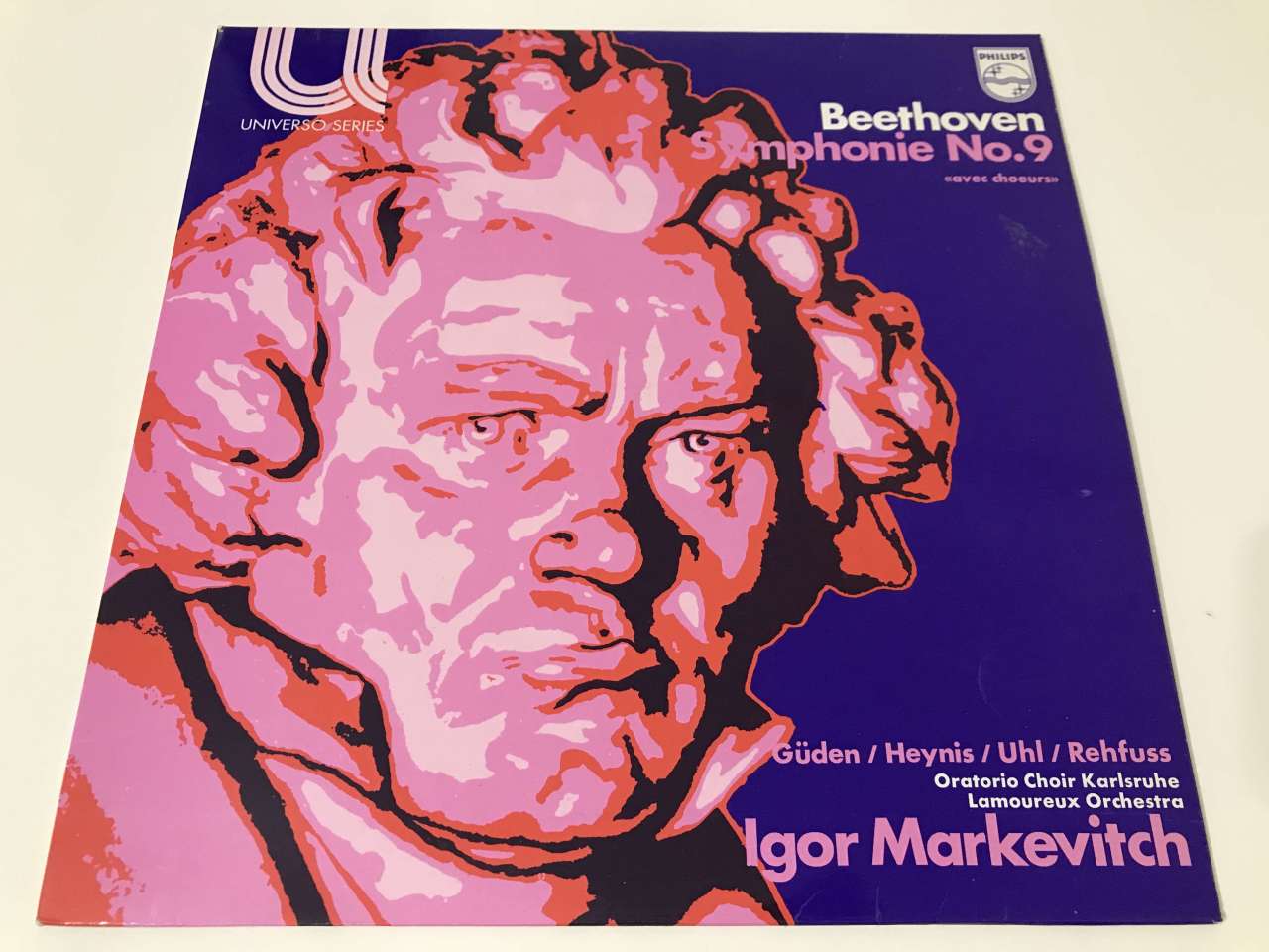 Beethoven, Oratorio Choir Karlsruhe, Lamoureux Orchestra, Igor Markevitch – Symphony No.9 ''Choral''
