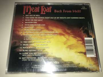 Meat Loaf – Back From Hell! - The Very Best Of