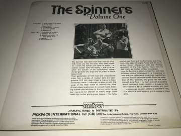 The Spinners ‎– The Spinners - Volume One