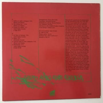 Grupo Afro Cuba Havanna – Afro Cuban Jazz
