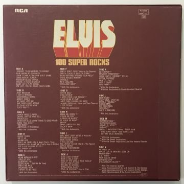 Elvis Presley – 100 Super Rocks (7 LP Kutulu+ Posterli Set)