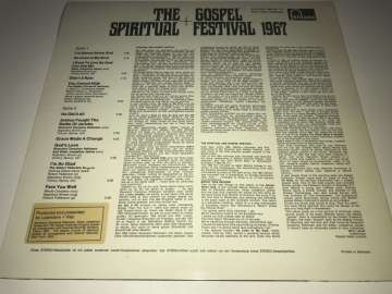 The Spiritual + Gospel Festival 1967