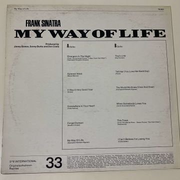 Frank Sinatra – My Way Of Life