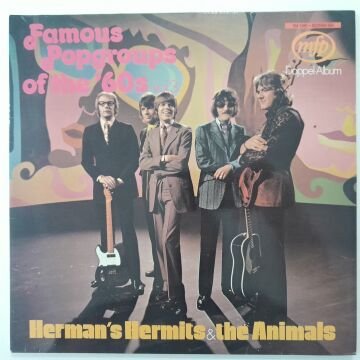 Herman's Hermits & The Animals ‎– Famous Popgroups Of The '60s Vol. 3 2 LP