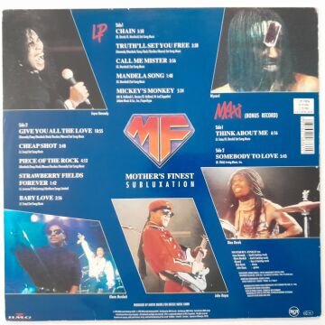 Mother's Finest – Subluxation 2 LP