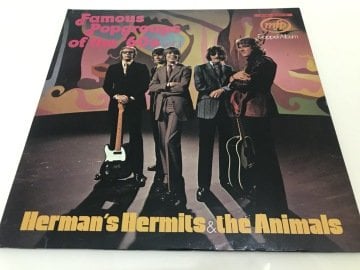 Herman's Hermits & The Animals ‎– Famous Popgroups Of The '60s Vol. 3 2 LP