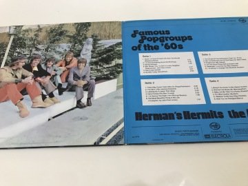 Herman's Hermits & The Animals ‎– Famous Popgroups Of The '60s Vol. 3 2 LP