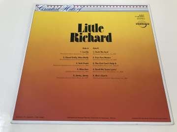 Little Richard ‎– Greatest Hits Of Little Richard - Vol.1