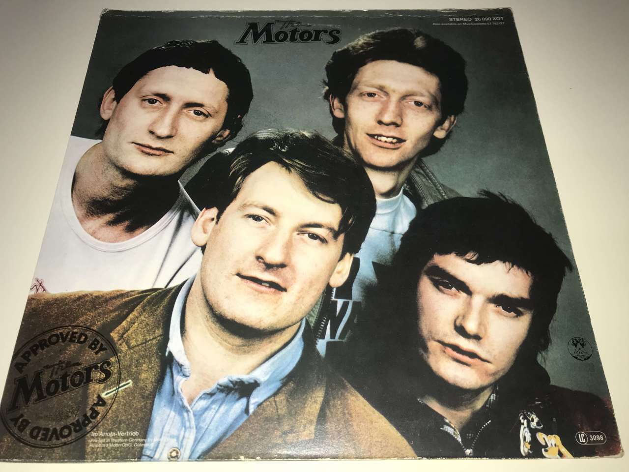 The Motors ‎– Approved By The Motors