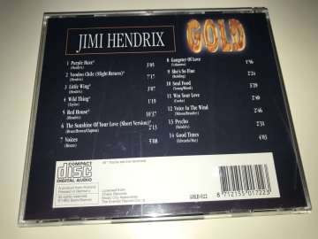 Jimi Hendrix ‎– Gold