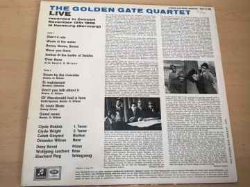 Golden Gate Quartet ‎– Live Recorded In Concert November 12th 1966 At Hamburg (Germany)