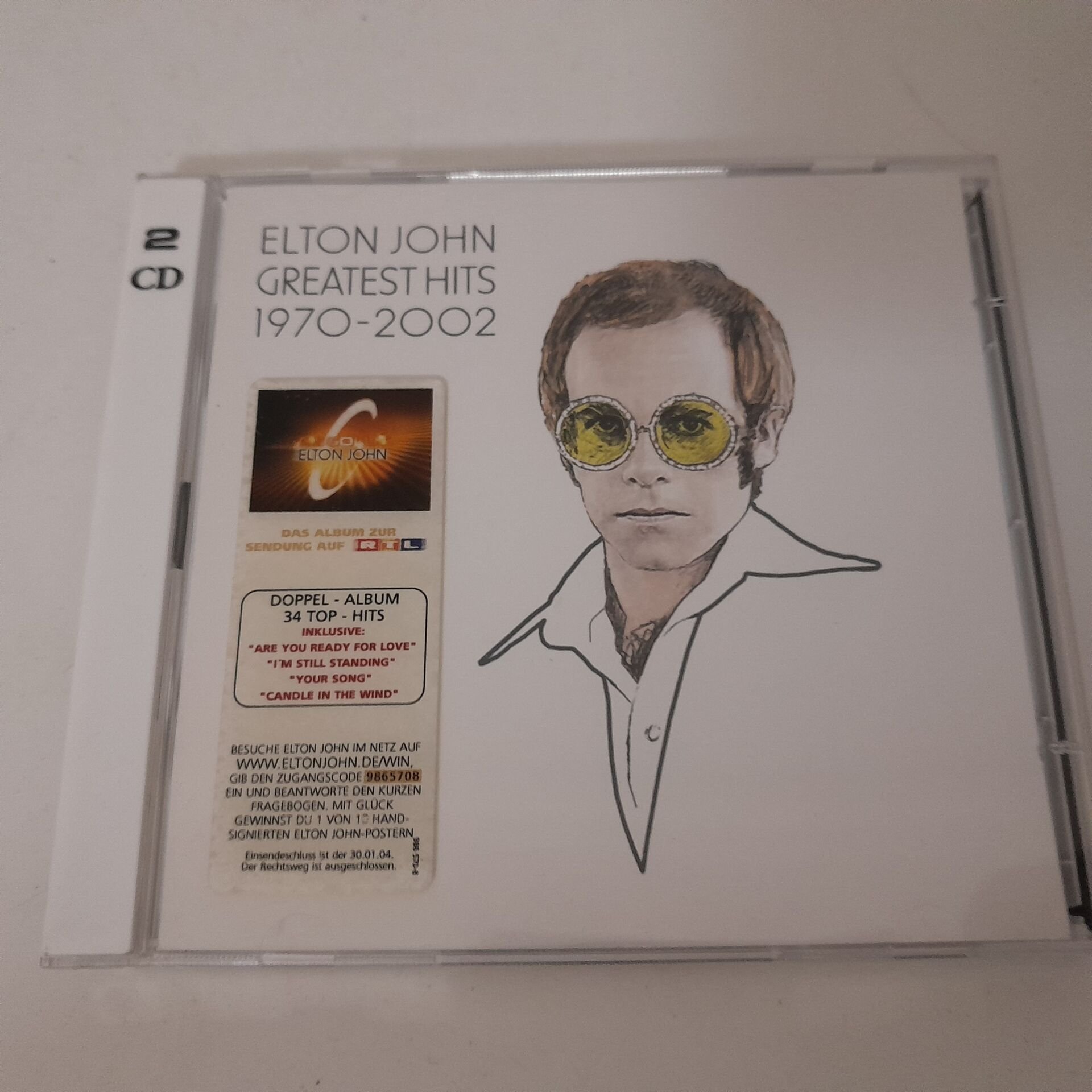 ■【中古】Elton John/Greatest Hits/DCC社製 Elton John – Greatest Hits – CD (24 K GOLD, Compilation, Reissue