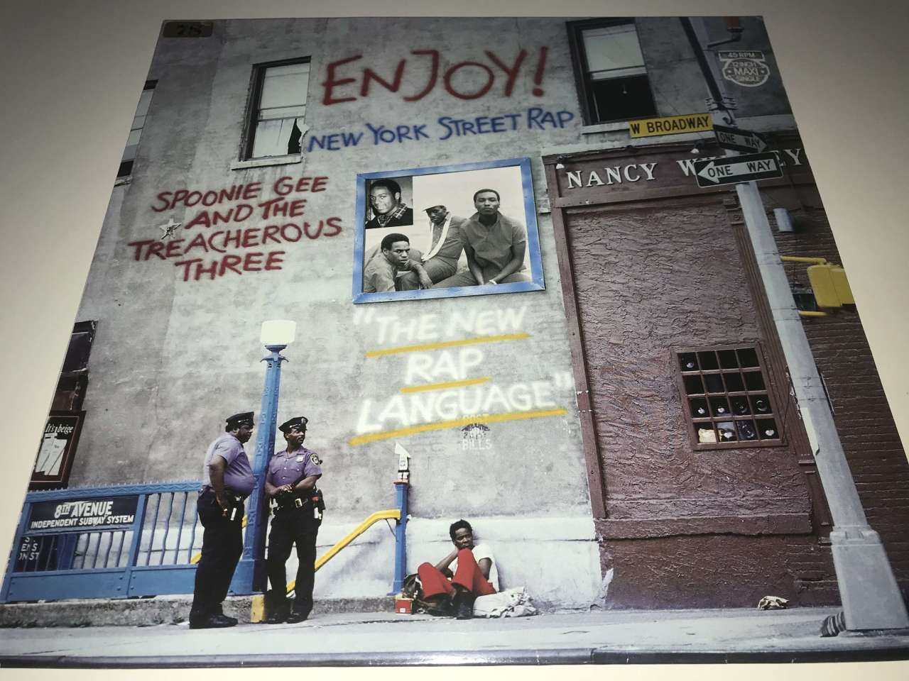 Spoonie Gee And The Treacherous Three ‎– The New Rap Language / Love Rap