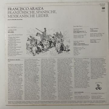 Francisco Araiza – Französische, Spanische, Mexikanische Lieder