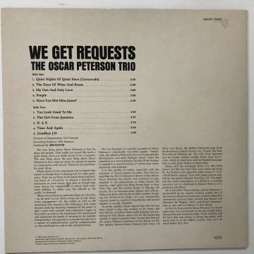 The Oscar Peterson Trio – We Get Requests