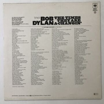 Bob Dylan ‎– The Times They Are A-Changin'
