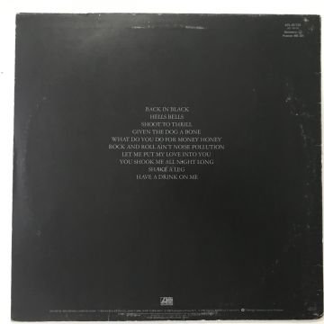 AC/DC ‎– Back In Black