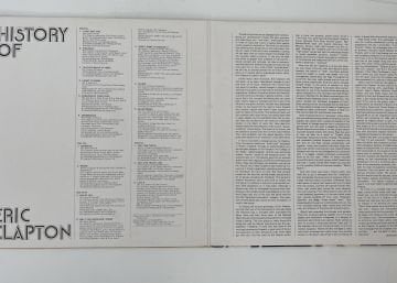 Eric Clapton – History Of Eric Clapton 2 LP