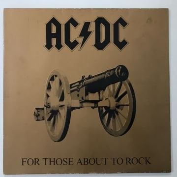 AC/DC ‎– For Those About To Rock (We Salute You)