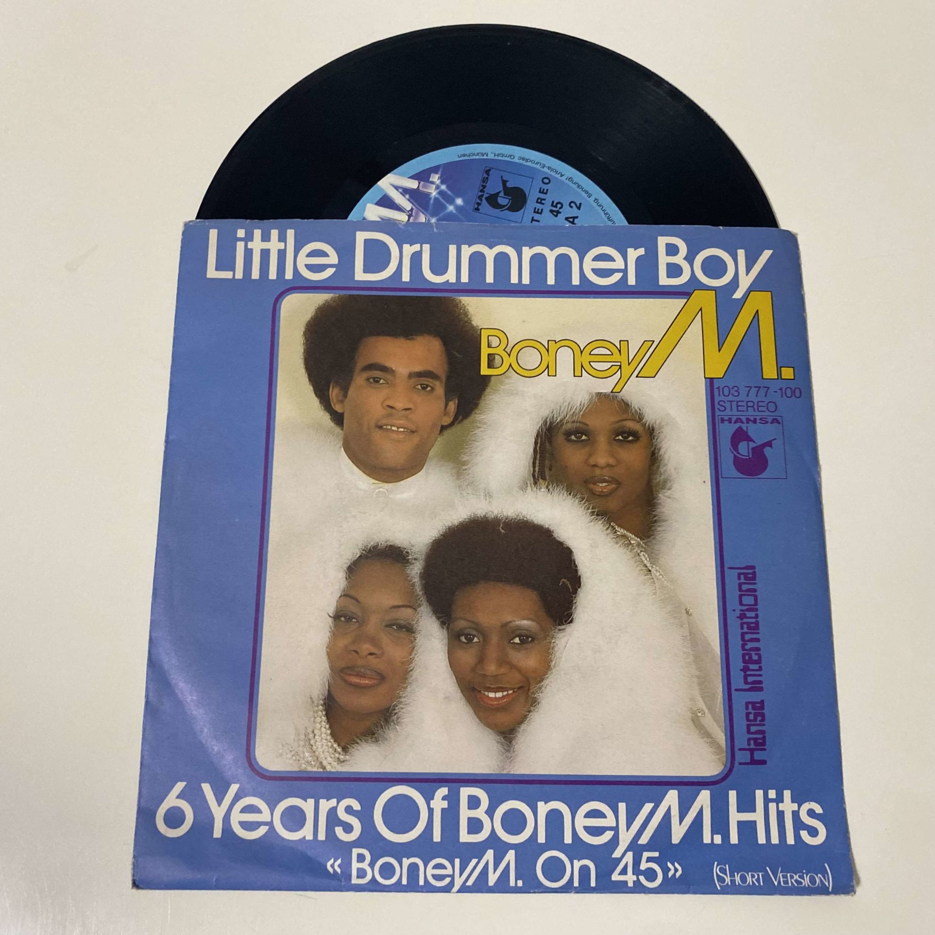 Boney M. – Little Drummer Boy / 6 Years Of Boney M. Hits ''Boney M. On 45'' (Short Version)