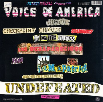 Little Steven ‎– Voice Of America