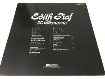Edith Piaf – 20 Chansons