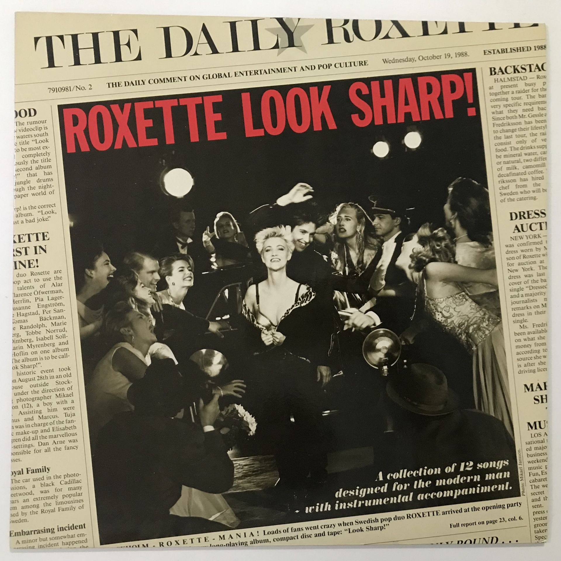 Roxette - Look Sharp!
