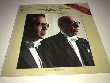 Tchaikovsky - Gary Graffman, George Szell, The Cleveland Orchestra ‎– Piano Concerto No.1 In B Flat Minor (Açılır Kapak)