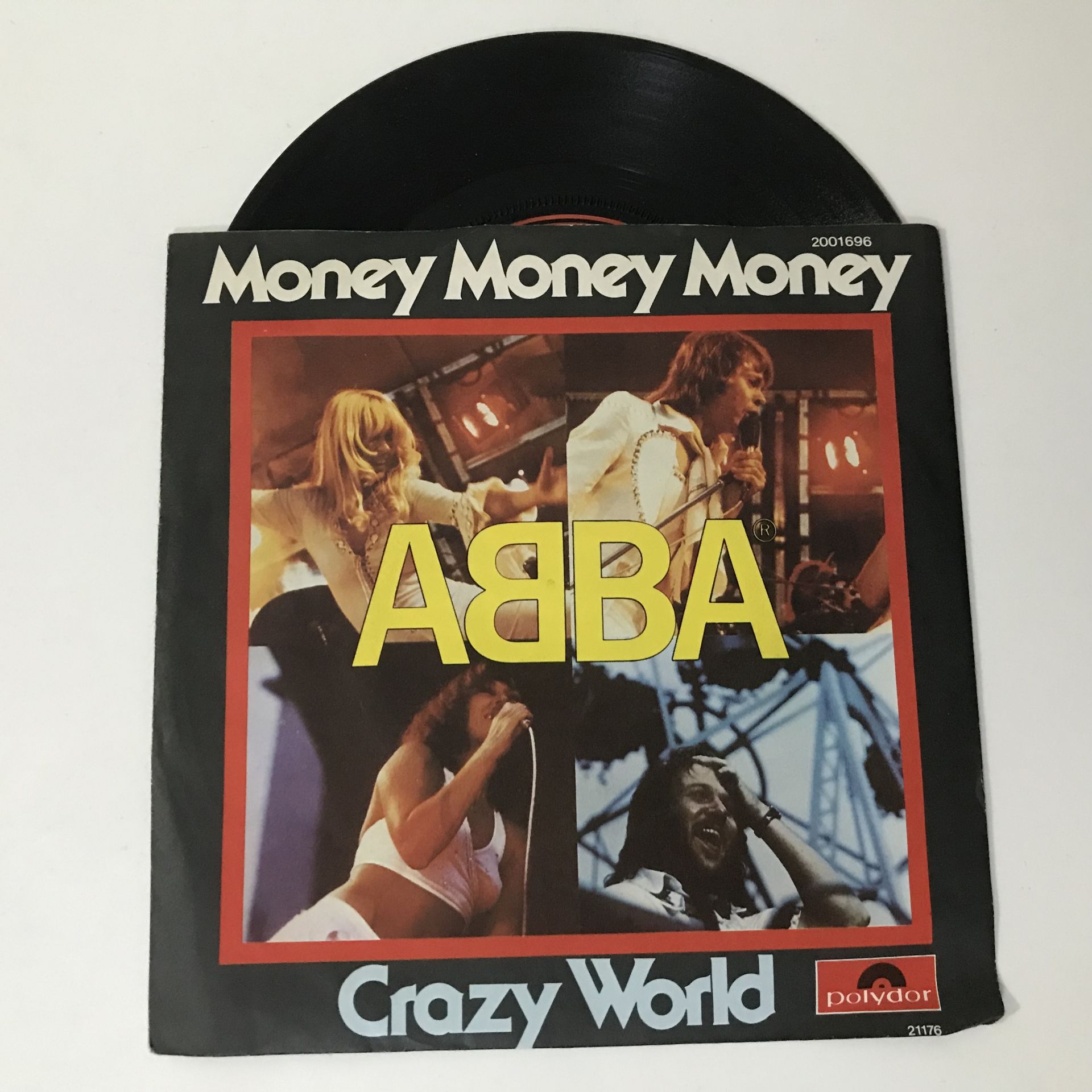 ABBA ‎– Money, Money, Money / Crazy World