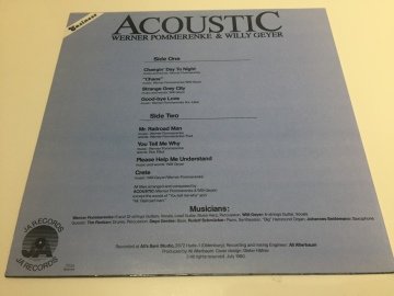 Acoustic, Werner Pommerenke & Willy Geyer ‎– Easiness