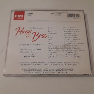 George Gershwin, Sir Simon Rattle – Porgy And Bess (Highlights)
