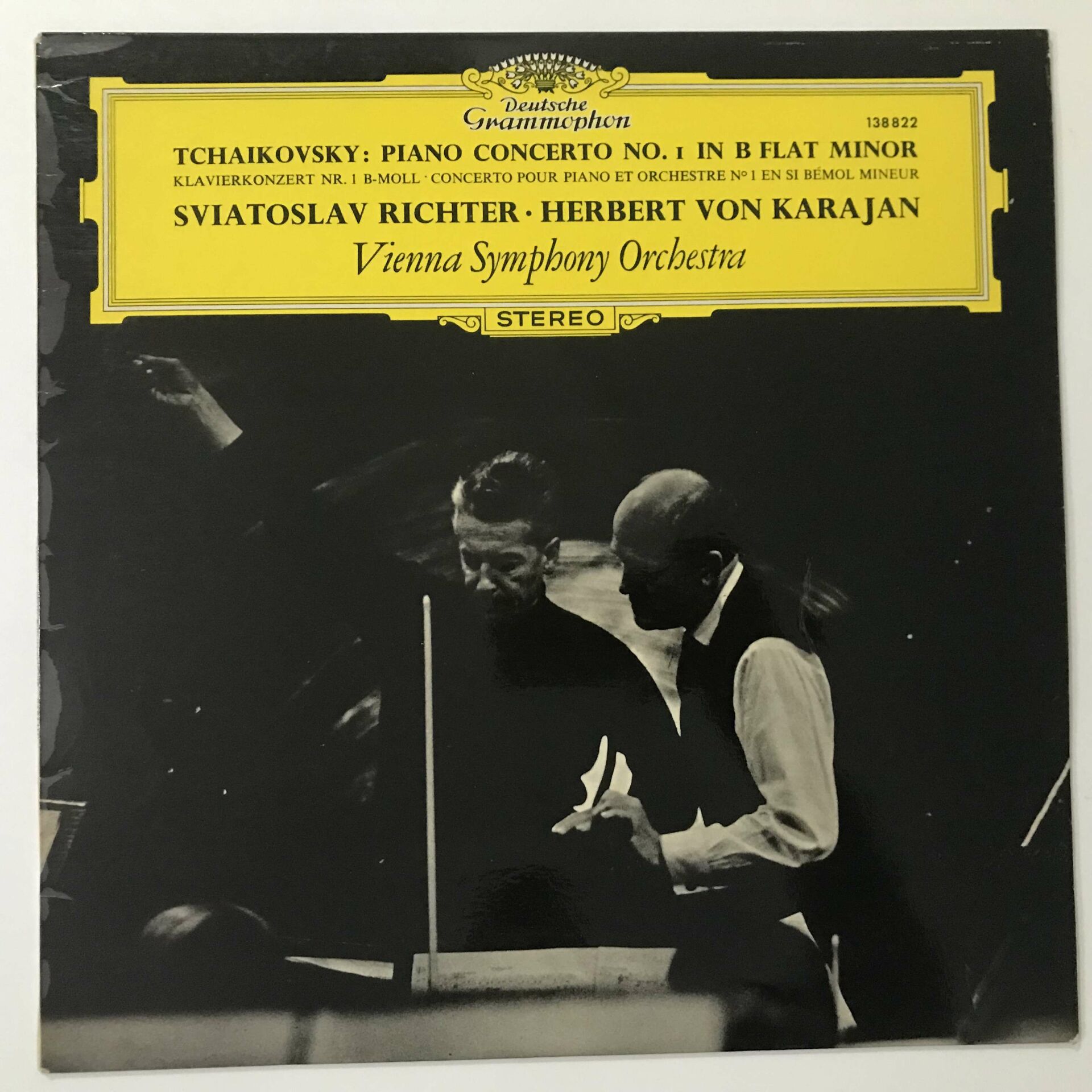 Peter Tschaikowsky, Svjatoslav Richter, Herbert von Karajan ‎– Tschaikowsky: Konzert Fur Klavier Und Orchester Nr. 1