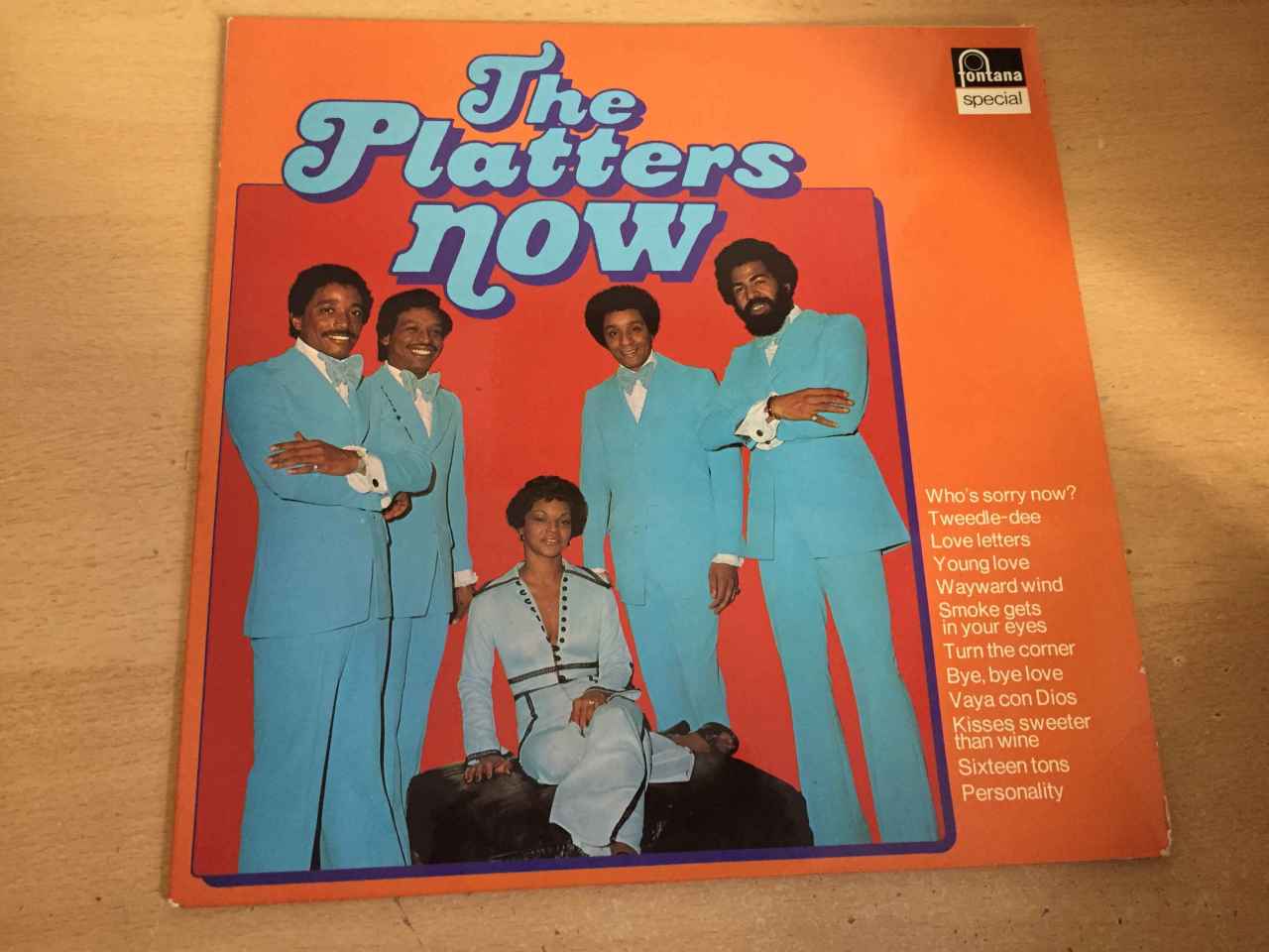The Platters ‎– The Platters Now