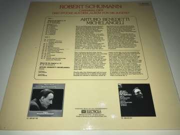 Schumann - Arturo Benedetti Michelangeli ‎– Carnaval Op. 9 • Drei Stücke Aus Dem Album Für Die Jugend