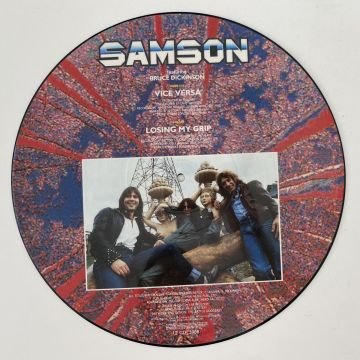 Samson Featuring Bruce Dickinson – Vice Versa (Reslimli Plak)