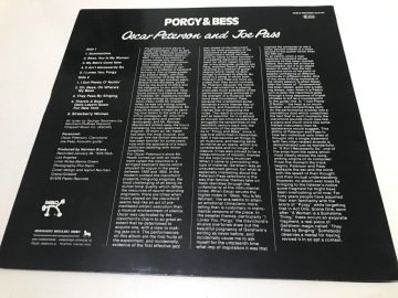 Oscar Peterson And Joe Pass ‎– Porgy & Bess