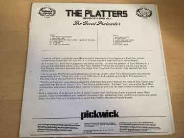 The Platters ‎– The Great Pretender - The Greatest Hits Series Vol. 1