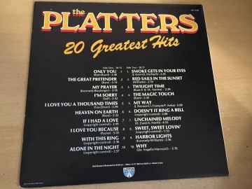 The Platters ‎– 20 Greatest Hits