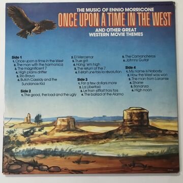 The Eddy Starr Orchestra & Singers – Once Upon A Time In The West (The Music Of Ennio Morricone And Other Great Western Movie Themes) 2 LP