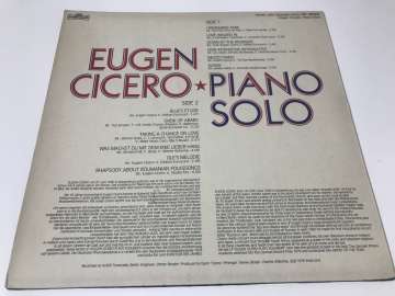 Eugen Cicero – Piano Solo