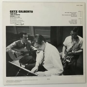 Stan Getz / João Gilberto Featuring Antonio Carlos Jobim – Getz / Gilberto