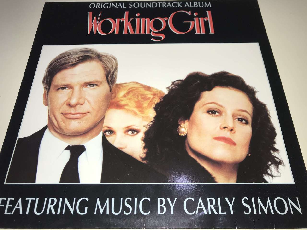 Carly Simon ‎– ''Working Girl'' Original Soundtrack Album