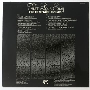 Ella Fitzgerald - Joe Pass – Take Love Easy