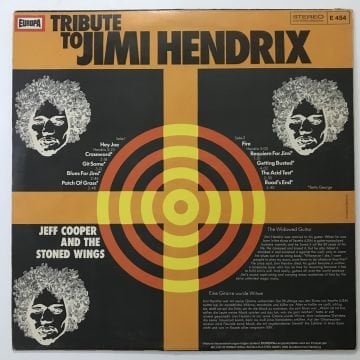 Jeff Cooper And The Stoned Wings ‎– Tribute To Jimi Hendrix