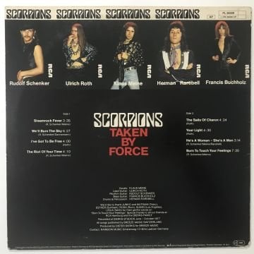 Scorpions ‎– Taken By Force