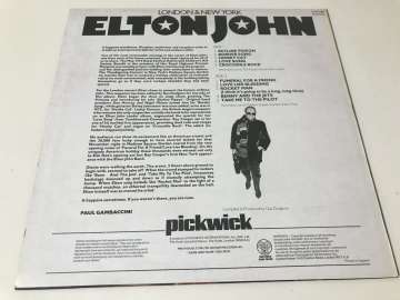Elton John ‎– London & New York