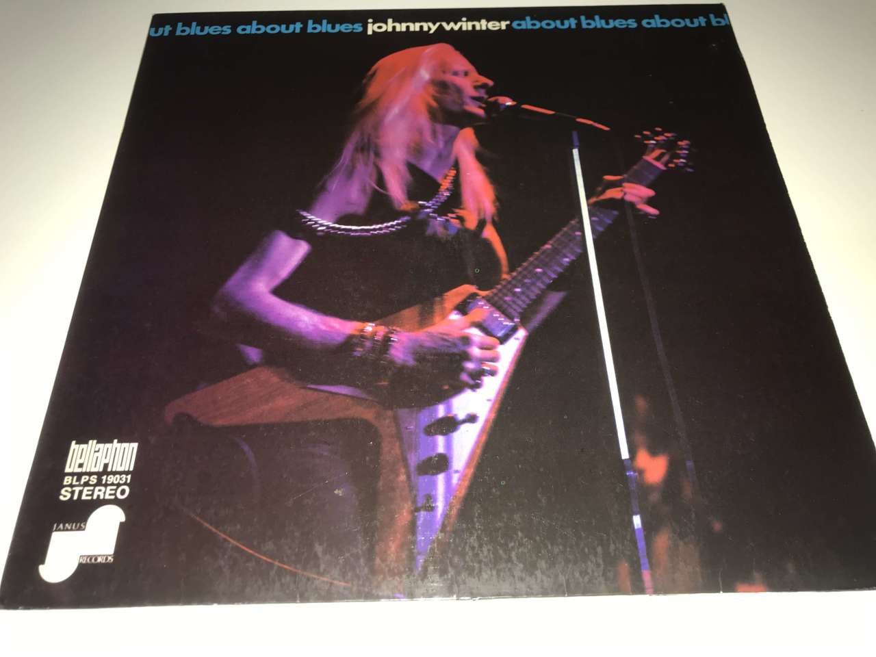 Johnny Winter ‎– About Blues